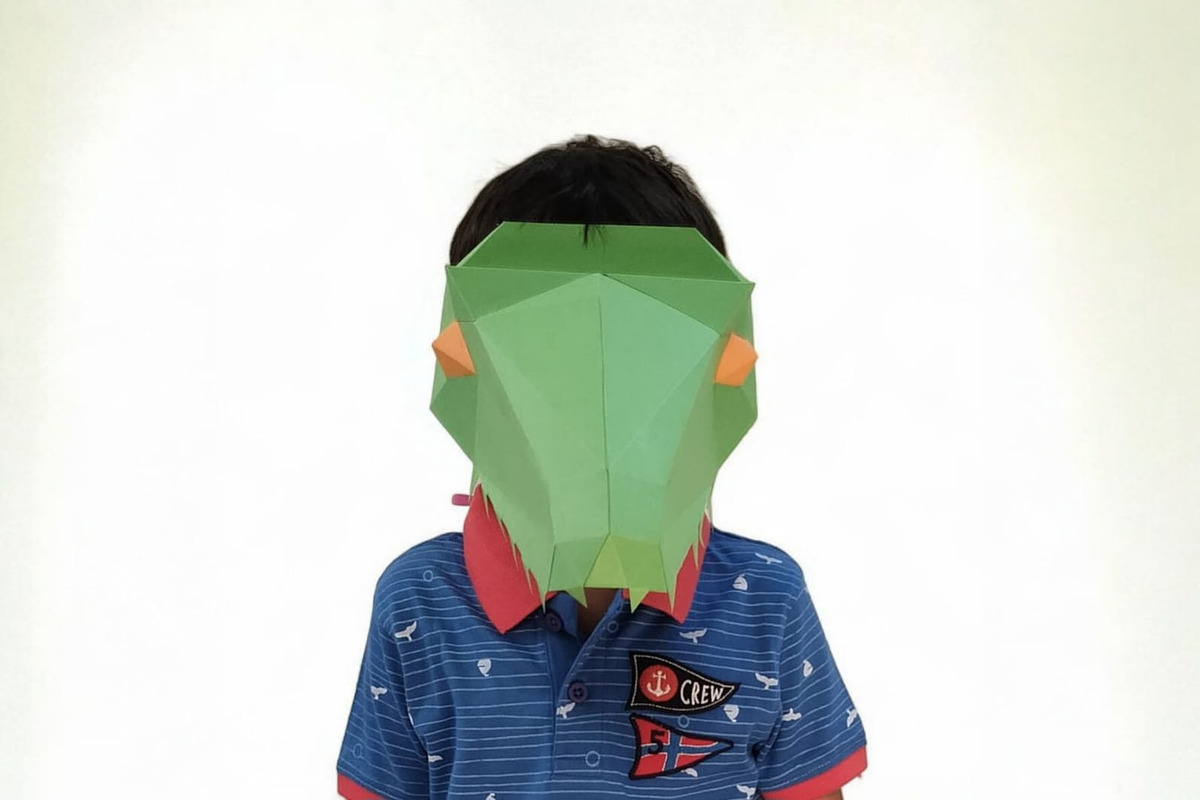 Mosasaurus Mask - 3d papercraft, an Animal 3D Model by PAPER amaze (Photo 2 of 9)