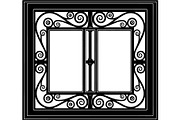 Ornamental Scroll Engraving Panel, a Decorative Illustration by Designer_Momina (Thumbnail 16 of 20)