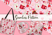 60 Watercolor love themed elements, a Seasonal Illustration by angychan (Thumbnail 3 of 8)