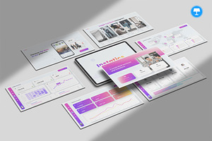 Instagram Analytics Keynote, a Presentation Template by Pixslides