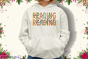 Retro Reading Teacher SVG PNG Design, a Graphic by mh_arif (Thumbnail 3 of 4)