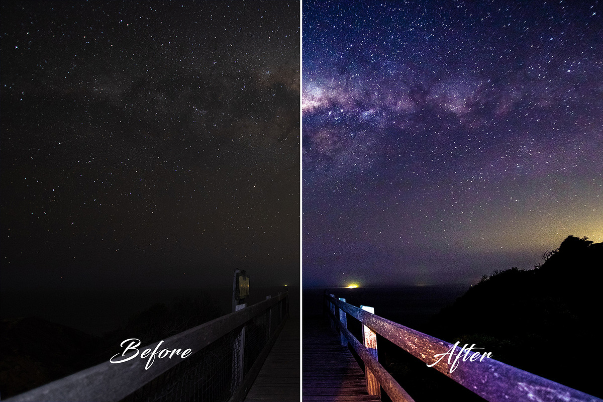Astro Photography Lightroom preset preview 4