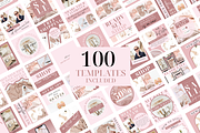 Ecommerce Pink Instagram Templates, a Social Media Template by Oh So Social Boutique (Thumbnail 3 of 5)