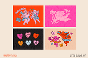 Valentine's Day Cupid Bundle, a Decorative Illustration by Little Blondie Art (Thumbnail 7 of 8)