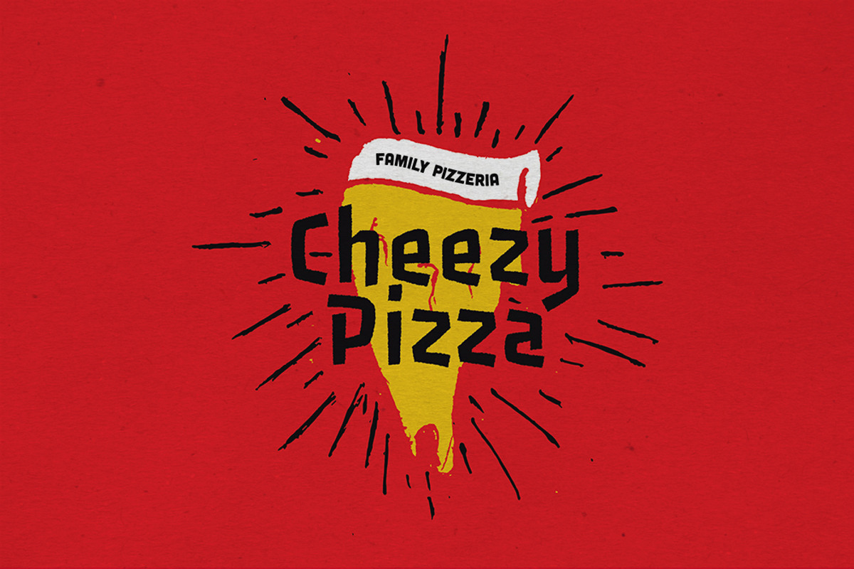 Hand Draw Pizza Logo Badges, a Branding & Logo Template by Design Crafts (Photo 1 of 2)