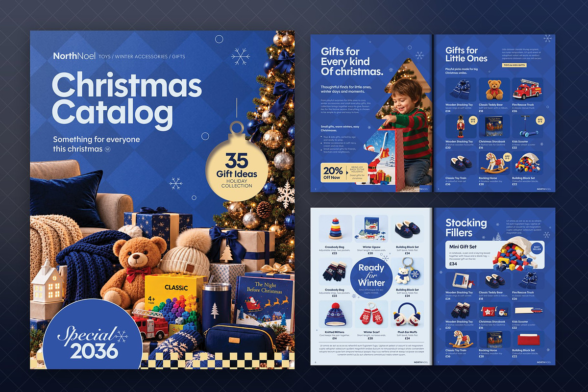 Christmas Gift Guide & Catalog, a Brochure Template by BrandPacks (Photo 1 of 4)