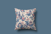 Chinoiserie Pagoda Seamless Pattern, a Pattern Graphic by elif (Thumbnail 1 of 10)