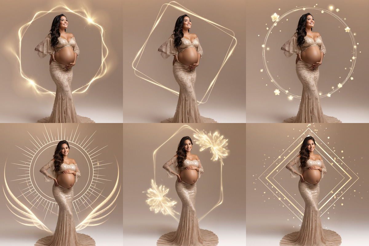 Bokeh Light Ring Overlays, an Object Graphic by DreamyOverlay (Photo 4 of 8)