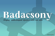 Badacsony, a Font by Fontanatype (Thumbnail 1 of 14)