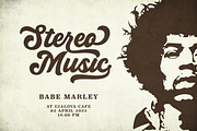 Retro Cooper - Vintage Bold Script, a Script Font by Bale Type (Thumbnail 2 of 9)