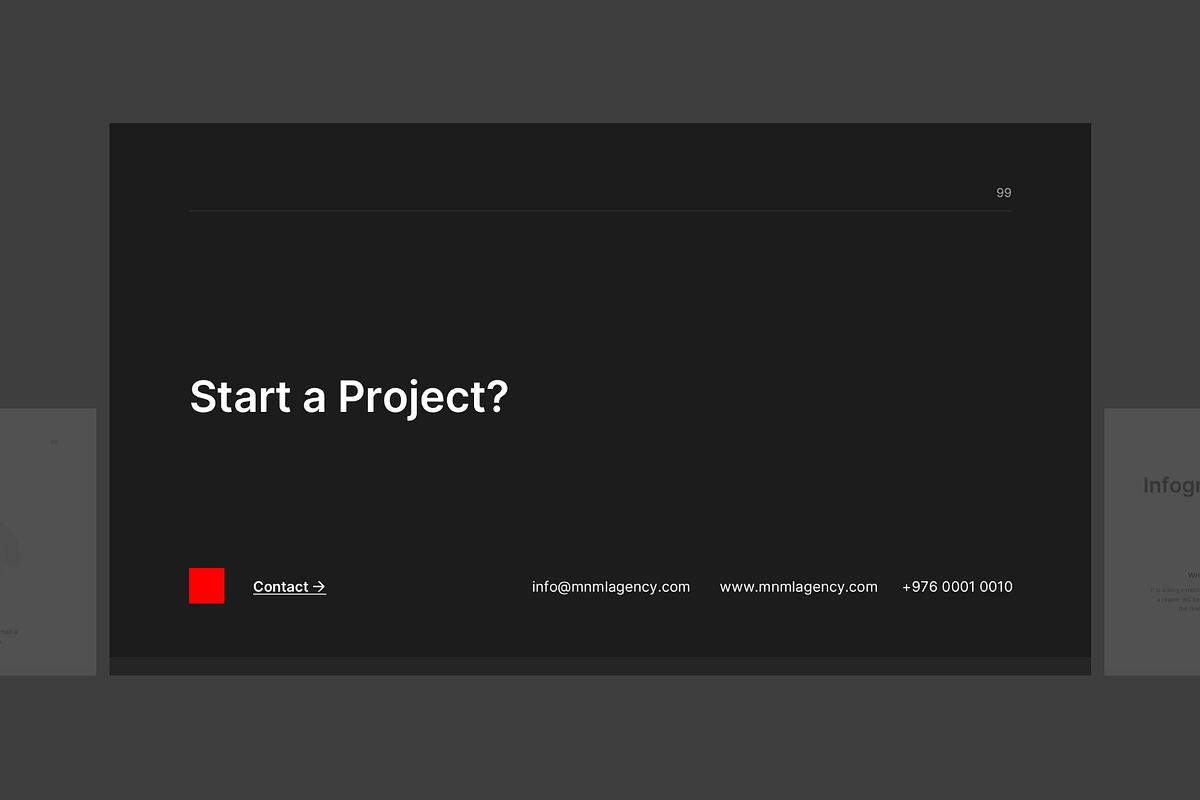MNML - BUSINESS PLAN Template, a Presentation Template by MNML Agency (Photo 72 of 73)