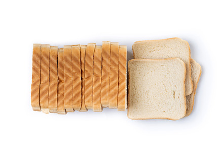 Sliced of White Bread