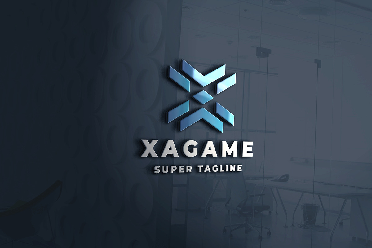 Xagame Letter X Logo, a Branding & Logo Template by Design_Planet (Photo 2 of 2)