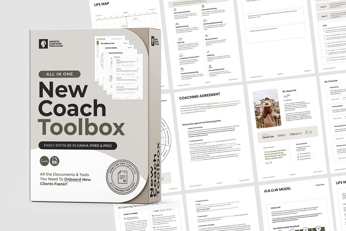 New Coach Toolbox, a Templates & Theme by AndrewPixel (Photo 1 of 12)