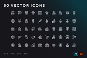 Non governmental organization icons, an Outline Icon by Wencory (Thumbnail 1 of 2)