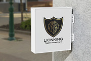 Geometric Lion Head Logo Design, a Branding & Logo Template by YUDesignStore (Thumbnail 7 of 7)