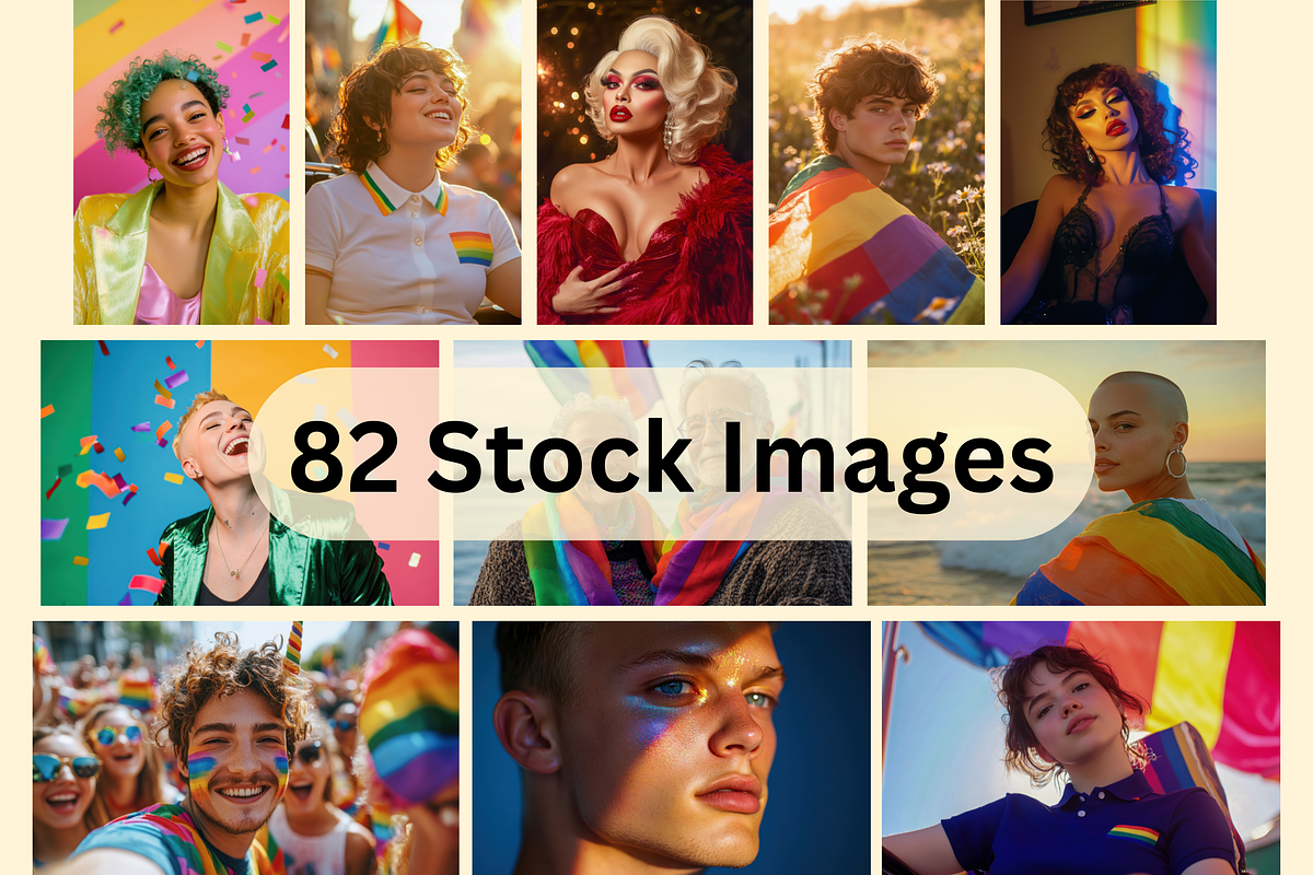 LGBTQ+ Pride Month Stock Images, a Person Photo by Ace Designs (Photo 2 of 2)