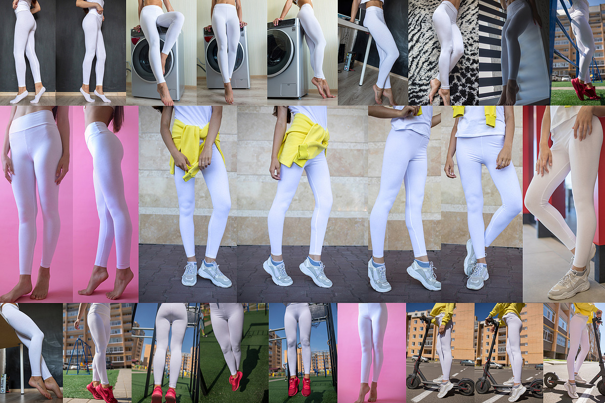 100 Leggings Mock-Up #20, a Bottom Mockup by Freeman Studio (Photo 5 of 58)