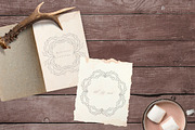 winter collection;wreaths,shapes,sea, an Object Graphic by DigitalDream (Thumbnail 5 of 14)