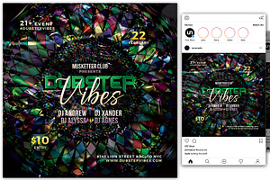 Dubstep Vibes Flyer