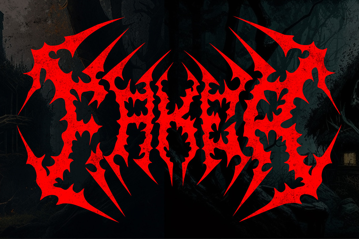GAMOR – Black Metal Font, a Blackletter Font by Fonday Studio (Photo 5 of 8)