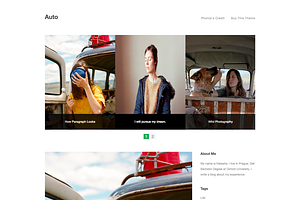Auto - Blog Ghost Theme