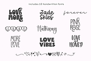 Love Font Bundle | 10 Cute Fonts, a Handwritten Font by KA Designs (Thumbnail 2 of 12)