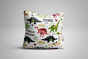 Seamless DINO patterns and posters, an Animal Illustration by narinadraban (Thumbnail 5 of 6)