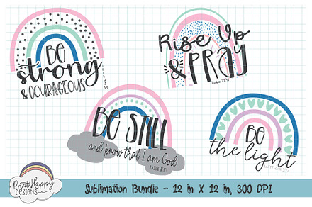 Rainbow Bible Verse Bundle