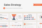 Sales Strategy PowerPoint Templates, a Presentation Template by HiSlide.io (Thumbnail 1 of 5)