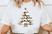 Rustic Wooden Christmas Clipart, an Illustration by Libby Wishes (Thumbnail 5 of 9)