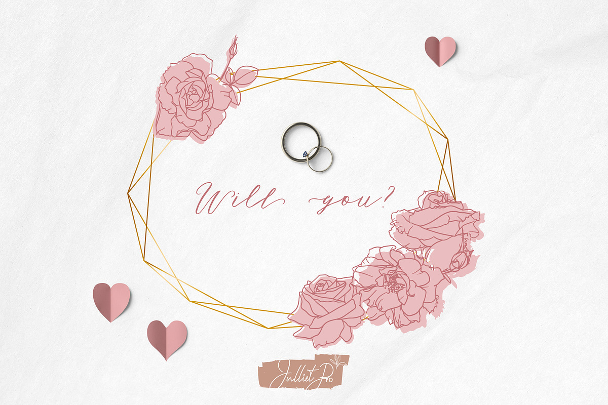 Rose Blossom, a Decorative Illustration by JuDesign (Photo 14 of 21)