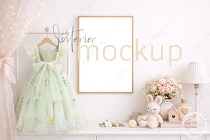Frame Mockup Interior PSD JPG PNG, a Product Mockup by Mockup Shop