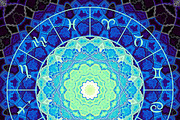 30 mystic zodiac signs circles, an Object Graphic by tkdesign (Thumbnail 11 of 31)