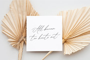 Belle Cherie A Calligraphy Font, a Script Font by Prestige Artsy Studio (Thumbnail 4 of 10)