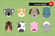 GL Animals Icon Set #1, an Animal Illustration by GOLDLAKE GRAPHIC (Thumbnail 2 of 4)