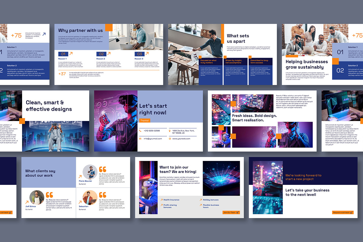 Digital Company PowerPoint, a Presentation Template by FathurFateh (Photo 5 of 5)