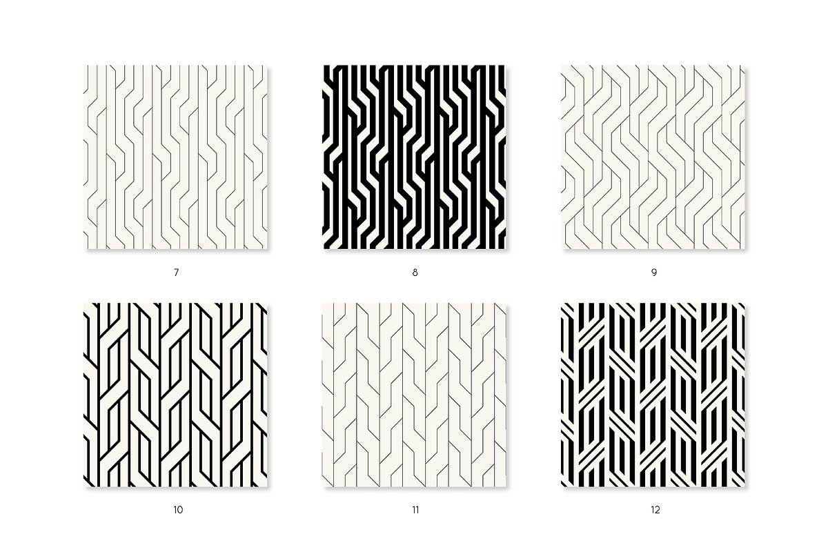 Striped. Seamless Patterns, a Pattern Graphic by Curly_Pat (Photo 4 of 8)