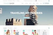 Titany - Free Magento 1.9 Theme, a Websites & App Template by giao.trinh (Thumbnail 2 of 3)