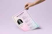 CANVA Resume Template / CV Set, a Resume Template by RWstudio (Thumbnail 2 of 8)