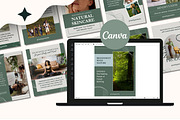50 Natural Posts Portrait Canva, a Templates & Theme by TemplateCastleStore (Thumbnail 8 of 9)