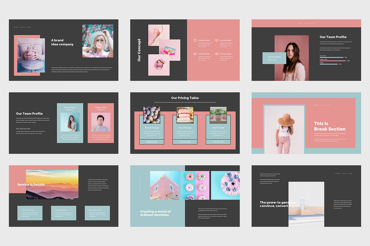 Inea : Soft Tone Uses Google Slides, a Presentation Template by Punkl Camp (Photo 7 of 9)