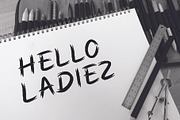 ZEBRA Brush, a Symbol Font by da_only_aan (Thumbnail 5 of 6)