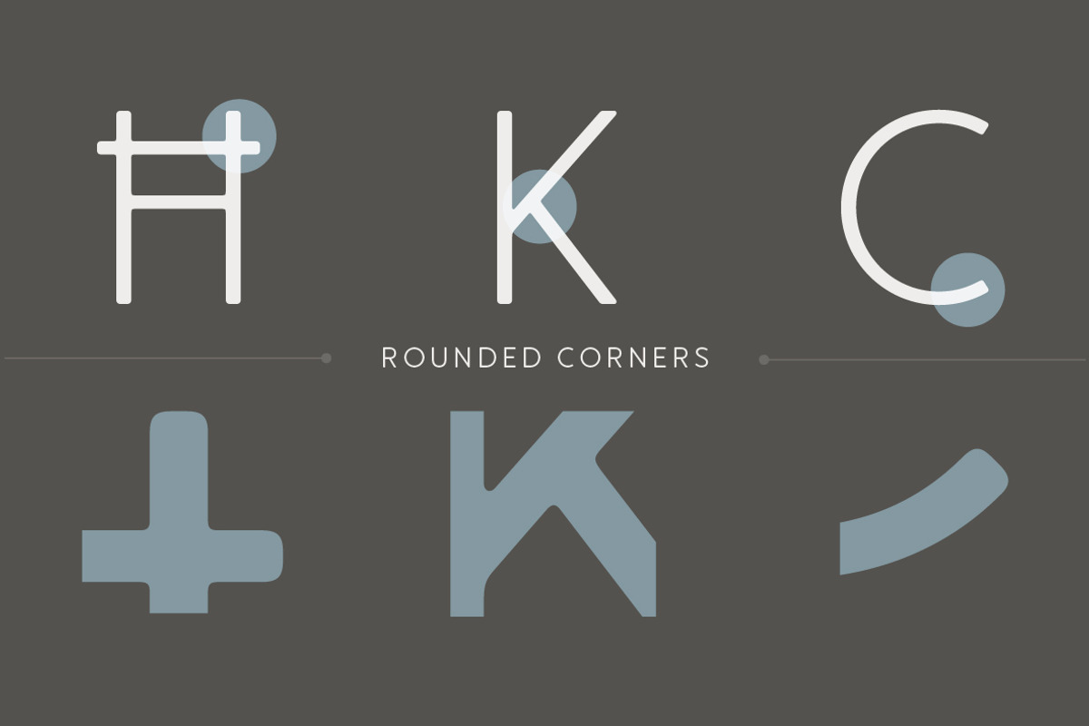 Merlo Round Family Font preview 3