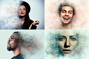 Dispersion photoshop effect bundle, a Layer Style Add-On by Pixel Gallery (Thumbnail 2 of 4)