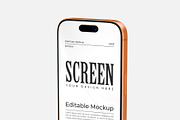 iPhone Screen Device Mockup Bundle, an iPhone Mockup by graphypix (Thumbnail 14 of 14)