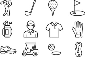 Vector illustration of golf, a Sport Illustration by ZinetroN