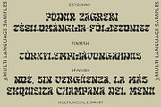 Glass Water - Tropical Font, a Font by HeyFonts (Thumbnail 3 of 14)