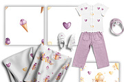 Spring-baby illustration & patterns, an Animal Illustration by Linerisyart (Thumbnail 8 of 16)