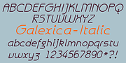 Galexica, a Sans Serif Font by Ingrimayne Type (Thumbnail 4 of 9)